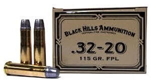 Black Hills Cowboy Action Ammunition 32-20 WCF