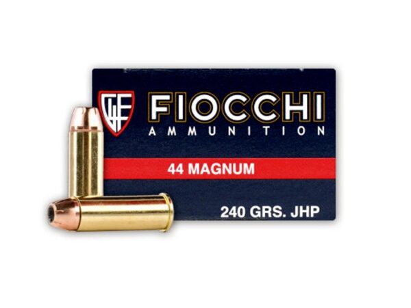 Fiocchi .44 Magnum – 240gr – JHP – 50/box