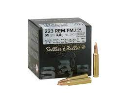 Sellier & Bellot .223 Remington 55gr FMJ 100 Rnd